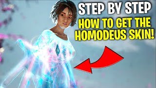 STEP BY STEP GUIDE!  HOW TO GET THE HOMODEUS SKIN - ARK Extinction