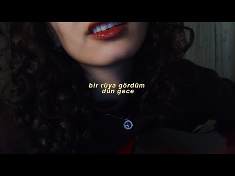 bir r&uuml;ya g&ouml;rd&uuml;m d&uuml;n gece , s&uuml;rseydi keşke &ouml;mr&uuml;mce