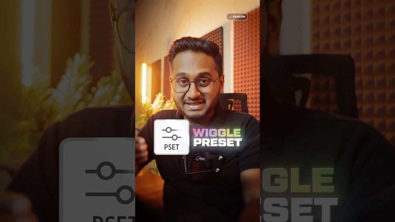 Free Wiggle Preset for Premiere Pro 🔥 #shorts