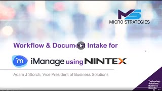 iManage Workflow