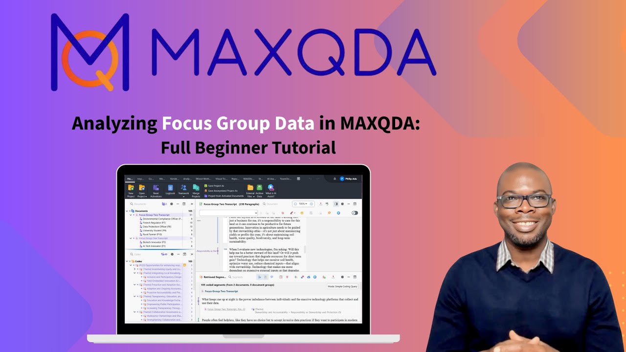 MAXQDA Focus Group Analysis: Complete Beginner Tutorial (Code to Visuals)