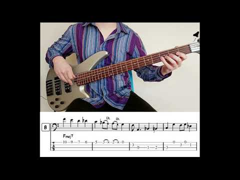 "Take The 'A' Train" Walking Bass Etude [Electric Bass]