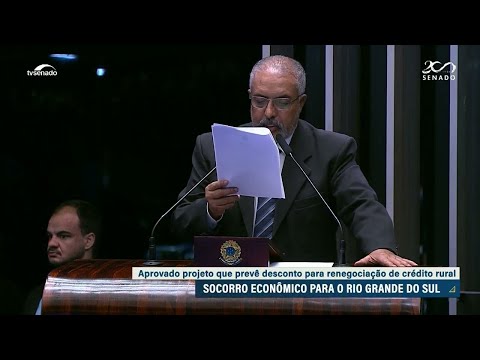 Flexibilização de dívidas de produtores afetados por enchentes segue para sanção