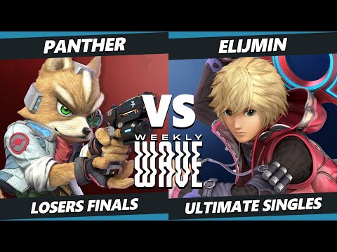 Weekly Wave 27 Losers Finals - Panther (Fox) Vs. elijmin (Shulk) SSBU Ultimate Tournament