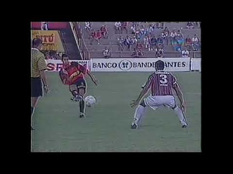 SPORT 6X0 FLUMINENSE BRASILEIRO 96 GLOBO