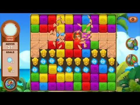 Lost Island Blast Adventure Level 1945 NO BOOSTERS - A S GAMING ✔️