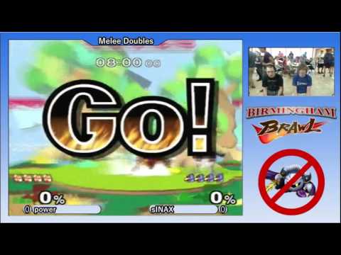 Birmingham Brawl 2 Melee Singles - Power (Fox) vs. Sinax (Falco)