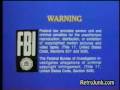 FBI Warning 1978 1983