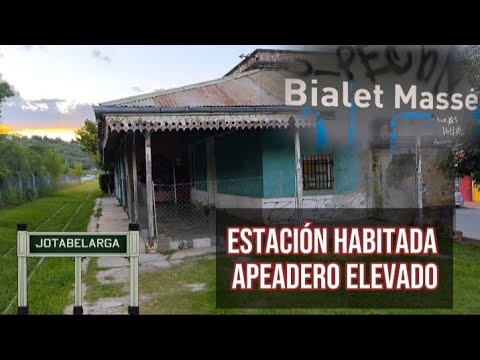 ESTACIÓN BIALET MASSÉ del FERROCARRIL GENERAL MANUEL BELGRANO ex FCCNA