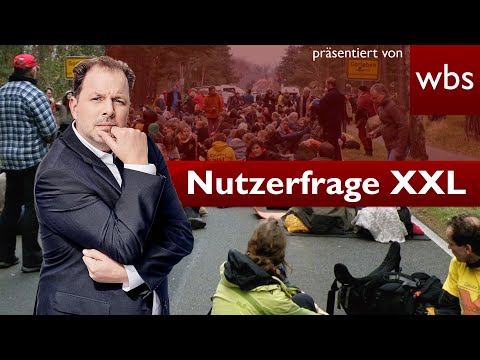 #Extinction Rebellion: Sind Sitzblockaden strafbar? | Rechtsanwalt Christian Solmecke