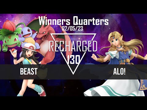 Recharged #130 Winners Quarters - Beast (Pokemon Trainer) vs Alo! (Zelda) - SSBU Tournament
