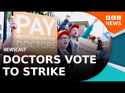 Video | Doctor strikes and rising flu cases - how will the NHS cope? | BBC Newscast