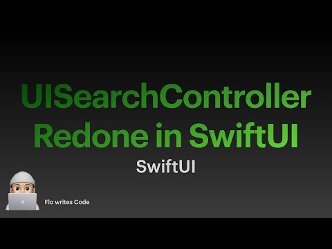 Display Search Results in SwiftUI | Rebuild UISearchController