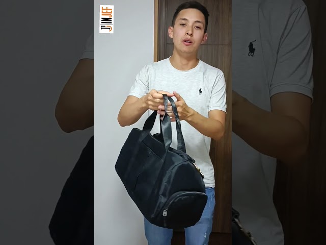 Vídeo relacionado con RAINSMORE 3 EN 1 Bolsa Deporte Gimnasio Hombre Mujer Bolsa de Viaje Grande 45L Mochila Función con Compartimento Zapatos y Humeda