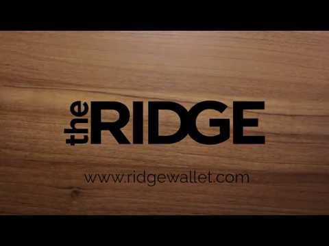 The Ridge Wallet - Getting Started