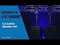 Video: Vonyx Vx1050Bt Sistema de Sonido Amplificado 575W Usb Mp3/BlueTooth