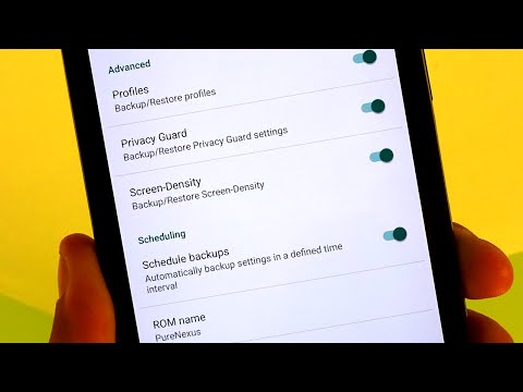 ROM Settings Backup Pro Video