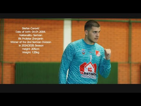 Stefan Ćorović // Rk Proleter Zrenjanin // Season 2024/2025
