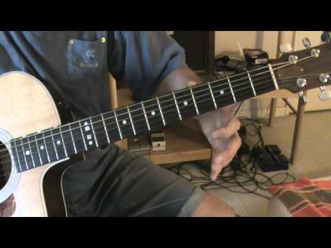 Phrasé classique sur une seule corde.