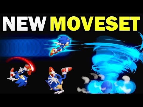 Sonic just got a NEW MOVESET in Smash Ultimate