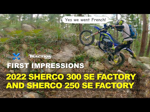2022 Sherco 300 SE & 250 SE Factory first impressions! ︱Cross Training Enduro