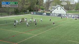 Goucher Men's Lacrosse vs. Drew 4/20/24