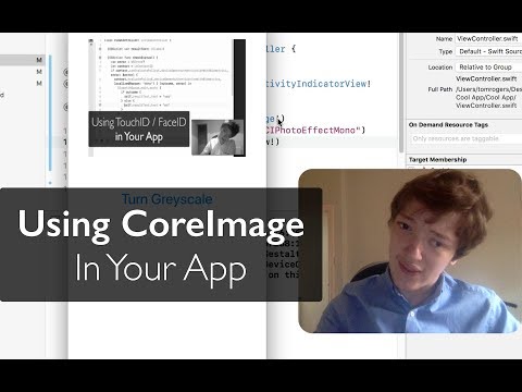 Manipulating Images using CoreImage on iOS