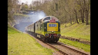 preview picture of video 'Bluebell Railway Deltic Diesel Gala Friday & Saturday 17th-18th April 2015'