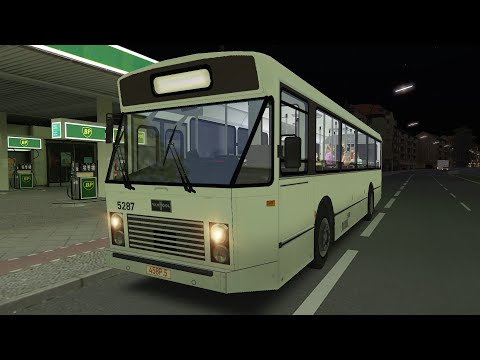 Omsi 2 Addon Berlin-Spandau 1986 - Route 13N U Altstadt - Stadtgrenze (PC)