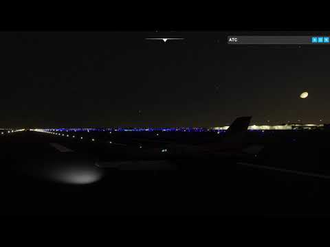 Microsoft Flight Simulator 2020,TBM 930 ILS Night Approach into KJFK