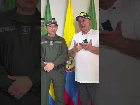 REFUERZAN SEGURIDAD EN EL CARMEN DE ATRATO CON VISITA DE ALTO MANDO POLICIAL