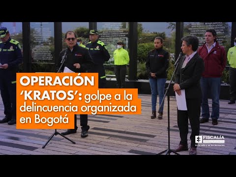 Fiscal Francisco Barbosa: Duro golpe a la delincuencia organizada en Bogotá