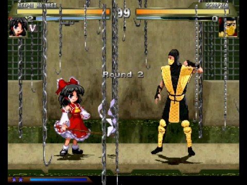 SS Reimu MUGEN Ep.1 - MK2 Scorpion