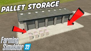 How To Store Productions | Farming Simulator 22