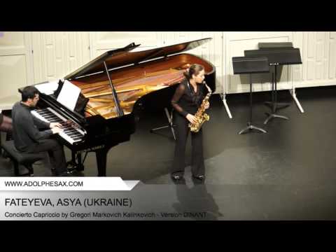 Dinant 2014   Fateyeva, Asya   Concerto Capriccio by Gregori Markovich Kalinkovich