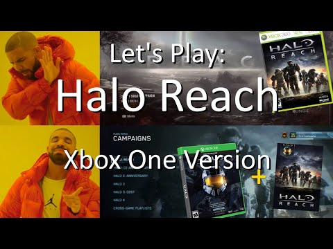 Let's Play: The Halo Series, Part 13 - Halo Reach Xbox One version - Master Chief Collection DLC