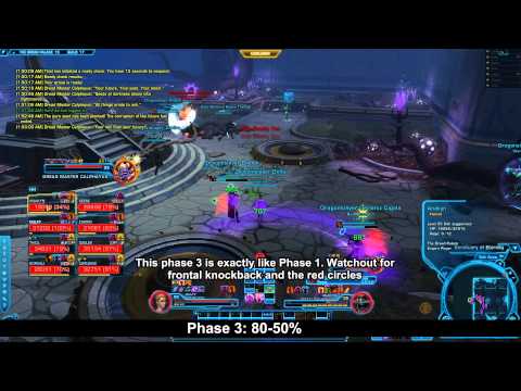 SWTOR Hardmode Dread Master Calphayus - Dread Palace operation