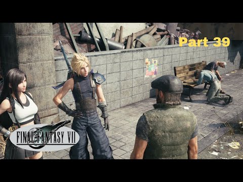 Final Fantasy VII Remake Part 39 -  Mithril Sword?!?!?" (100% walkthrough)