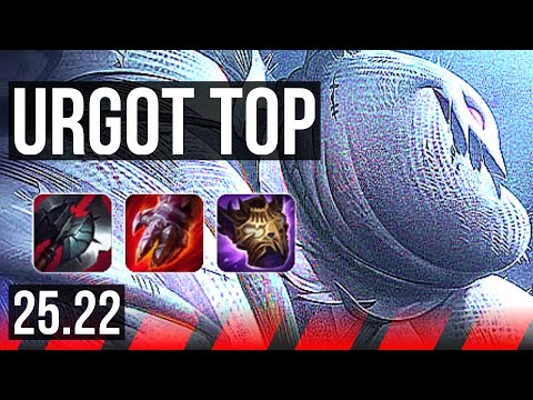 URGOT vs NASUS (TOP) | 13/2/7, Legendary, 600+ games | NA Master | 25.22