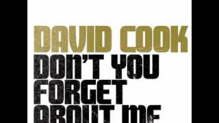 David Cook Dont You Forget About Me Simple Minds cover Video