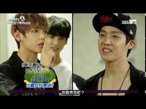 131022  BTS新人王  V & J hope cut