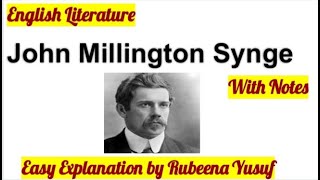 Download lagu John Millington Synge | Biography | With Notes | Easy Explanation mp3