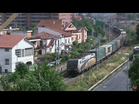 474 RailOne in transito a Monterotondo - RailOne 474 running near Monterotondo