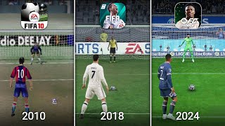 Evolution of FIFA MOBILE 2010-2024 | FIFA 10 - FC MOBILE 24