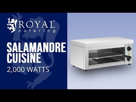Vidéo - Salamandre cuisine - 2.000 watts