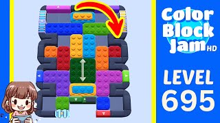 Soluzione del Livello 695 di Color Block Jam