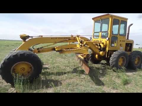 Allis Chalmers M100 motor grader for sale at auction | bidding closes May 29, 2019