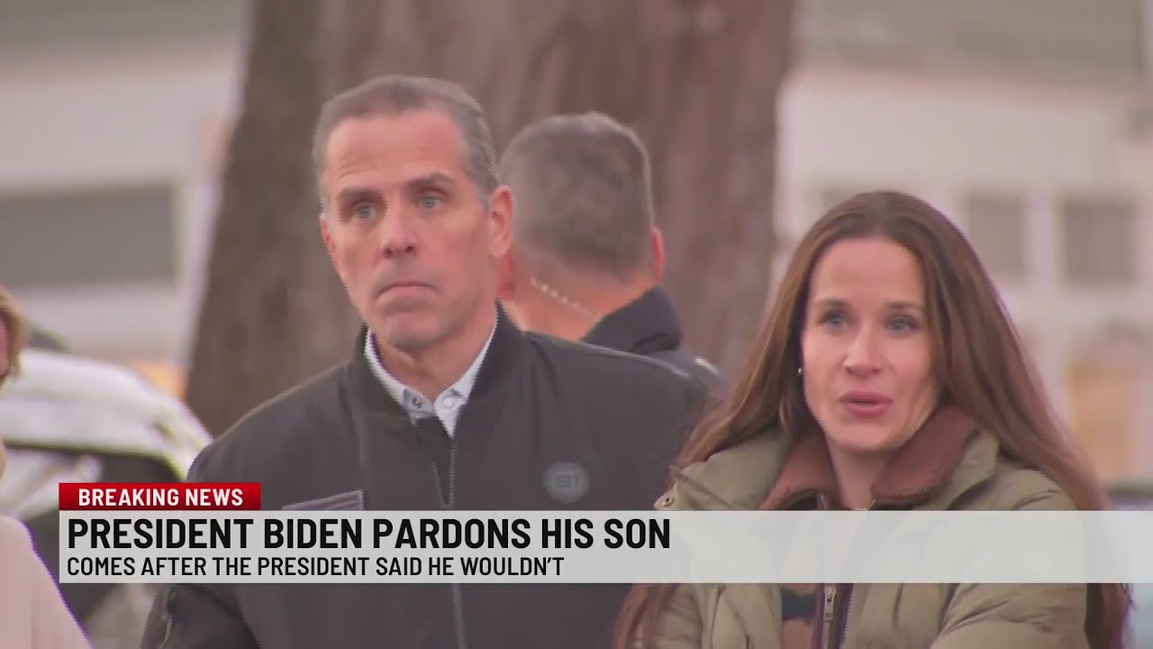 President Biden pardons his son