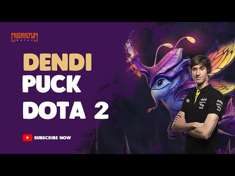 Dendi Puck Mid Lane Dota 2 | Ranked Match | Gameplay