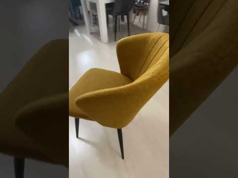 Sedia Krid in colore giallo